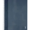 Note! Caderno Espiral A4 Pautado 100 Folhas 70g Azul Escuro
