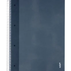 Note! Caderno Espiral A4 Pautado 100 Folhas 70g Azul Escuro