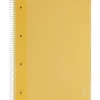 Clearance Note! Caderno Espiral A4 Pautado 100 Folhas 70g Mostarda