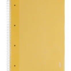 Clearance Note! Caderno Espiral A4 Pautado 100 Folhas 70g Mostarda