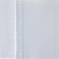 Outlet Note! Caderno Espiral A4 Pautado 100 Folhas 70g Azul Claro