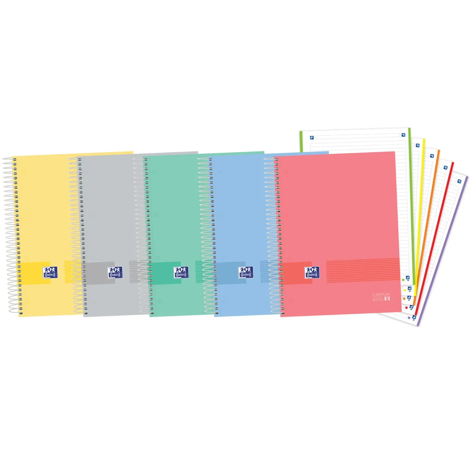 Oxford Caderno Espiral A4 Pautado 120 folhas 90g &You