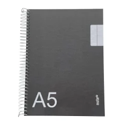 Hot Note! Caderno Espiral A5 Quadriculado 100Folhas Tecnoline