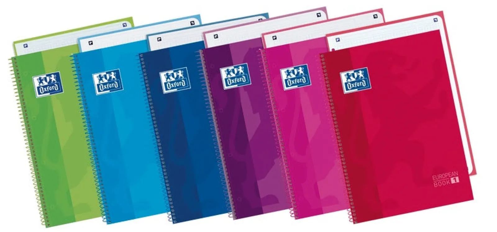 Oxford Caderno Espiral A4 Quadriculado 80 Folhas 90G Eurobook