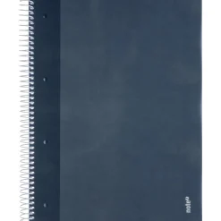 Discount Note! Caderno Espiral A4 Quadriculado 100 Folhas 70g Azul Escuro