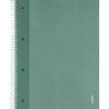 Note! Caderno Espiral A4 Quadriculado 100 Folhas 70g Verde Escuro