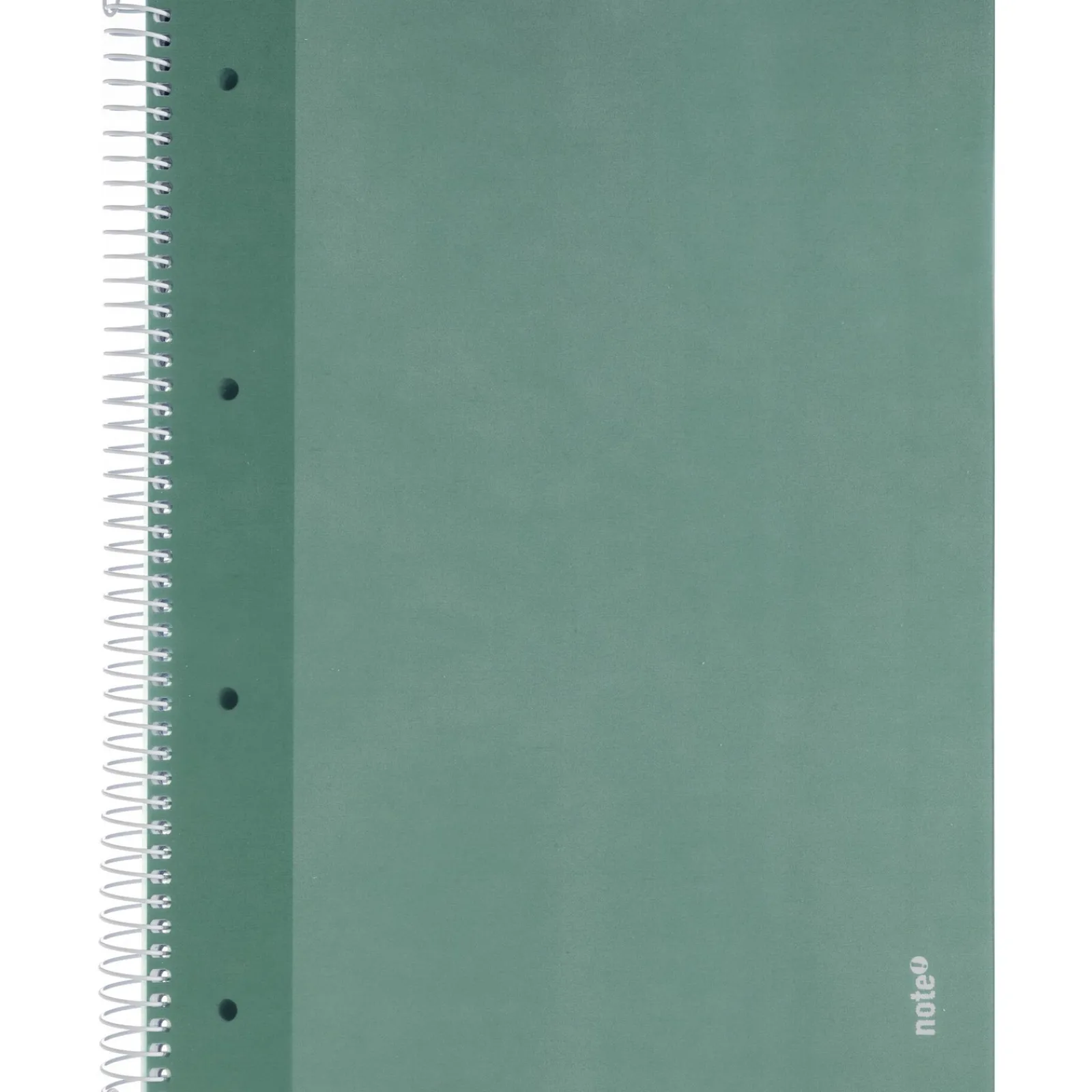 Note! Caderno Espiral A4 Quadriculado 100 Folhas 70g Verde Escuro