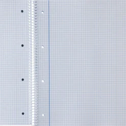 Note! Caderno Espiral A4 Quadriculado 100 Folhas 70g Azul Claro