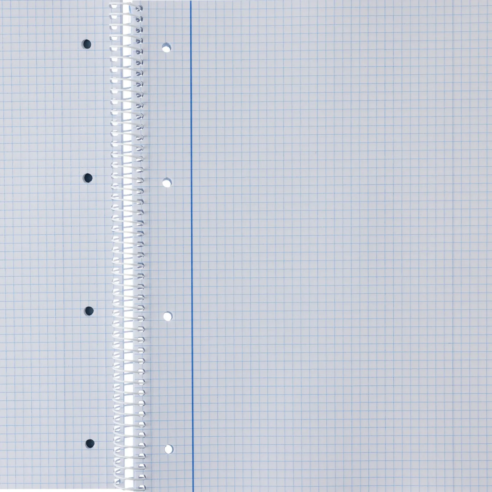 Note! Caderno Espiral A4 Quadriculado 100 Folhas 70g Azul Claro