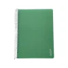 Note! Caderno Espiral A4 Quadriculado 100Folhas 70G Verde