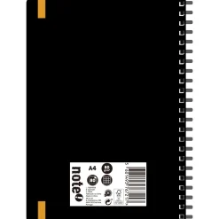 Note! Caderno Espiral A4 Soft 80 Folhas 80G Quadriculado