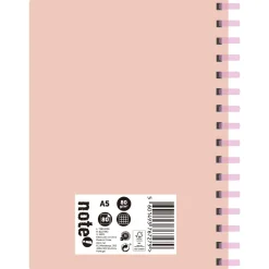 Clearance Note! Caderno Espiral A5 Soft 80 Folhas 80G Quadriculado