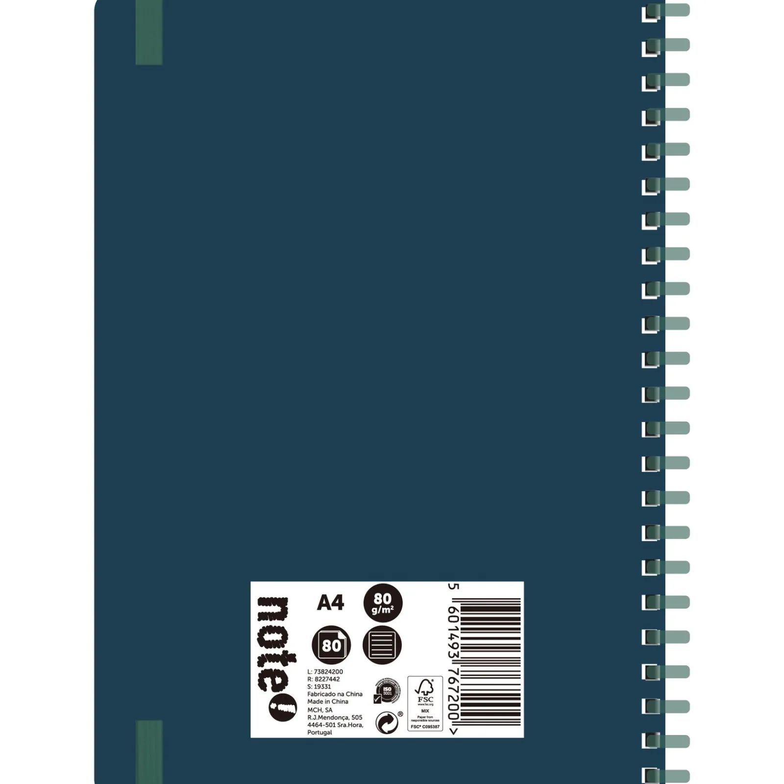 Discount Note! Caderno Espiral A4 Soft Universitário 80 Folhas 80G Pautado