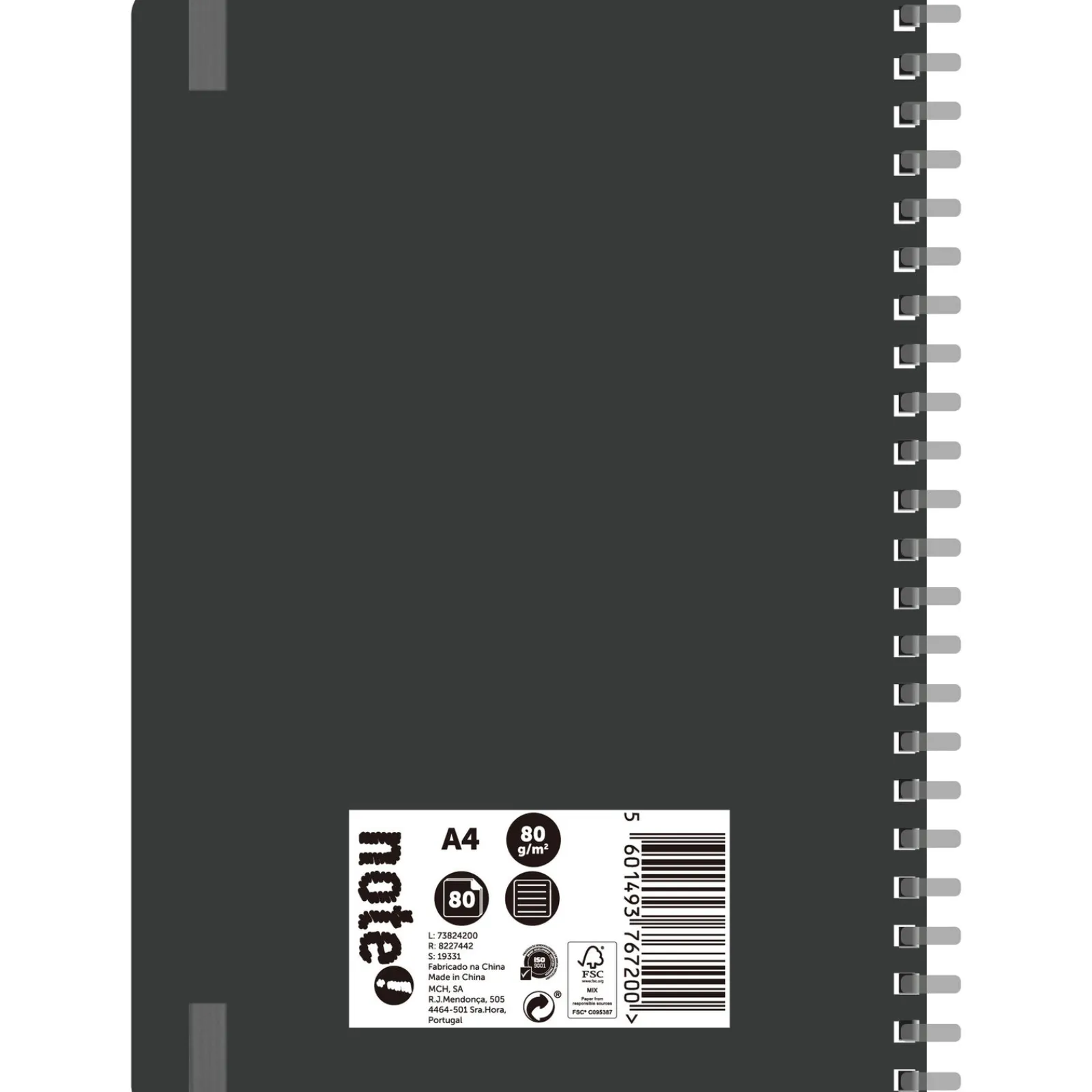 Discount Note! Caderno Espiral A4 Soft Universitário 80 Folhas 80G Pautado