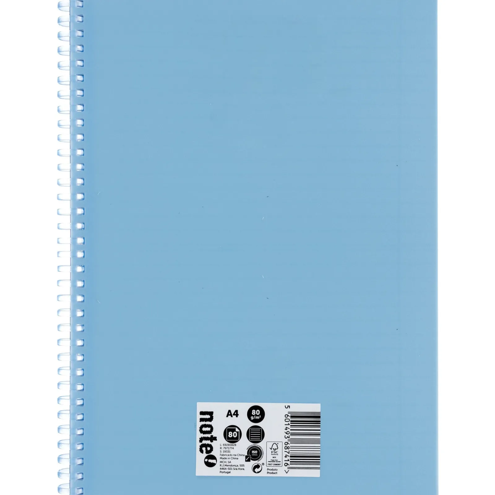 Note! Caderno Espiral Soft A4 (Artigo Sortido)