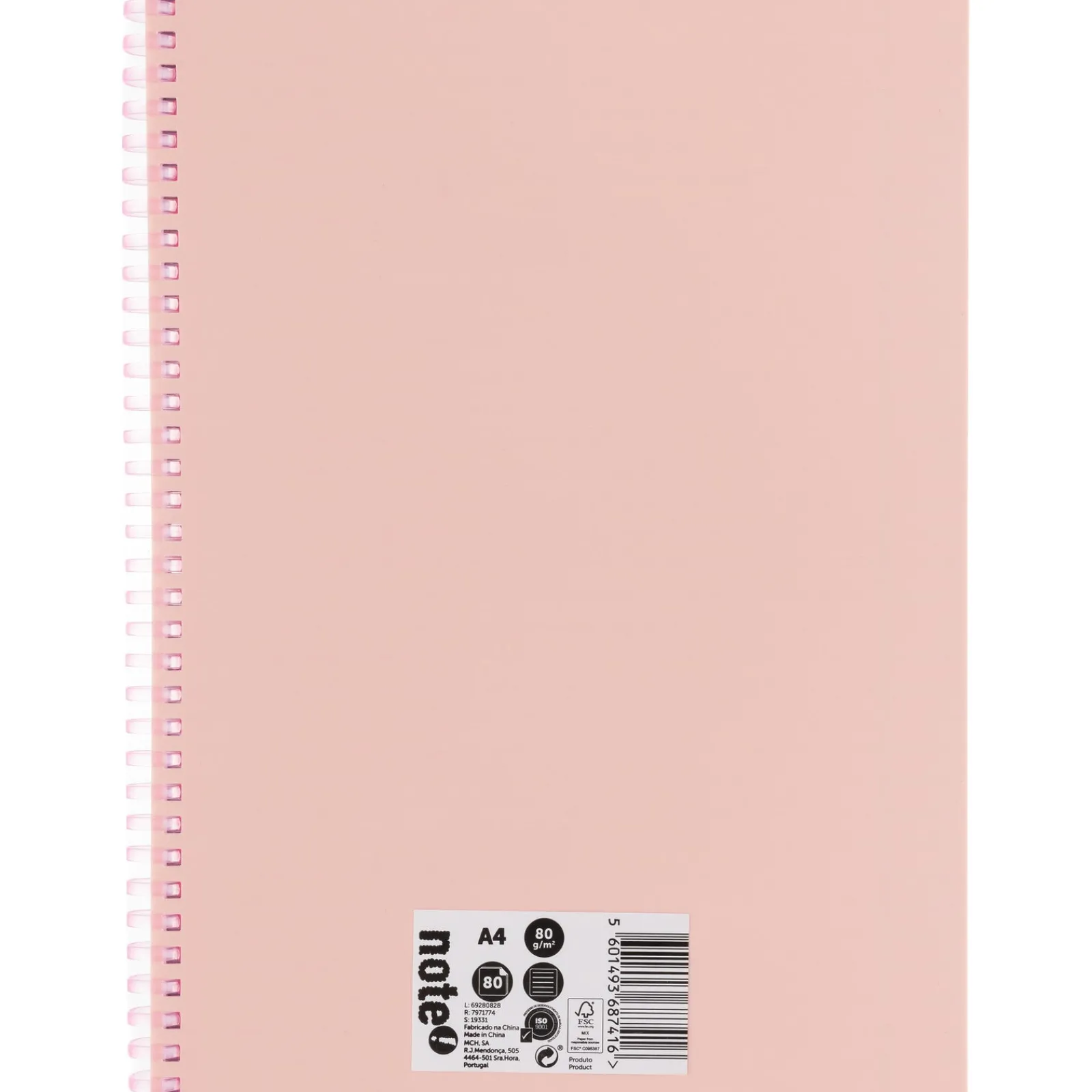 Note! Caderno Espiral Soft A4 (Artigo Sortido)