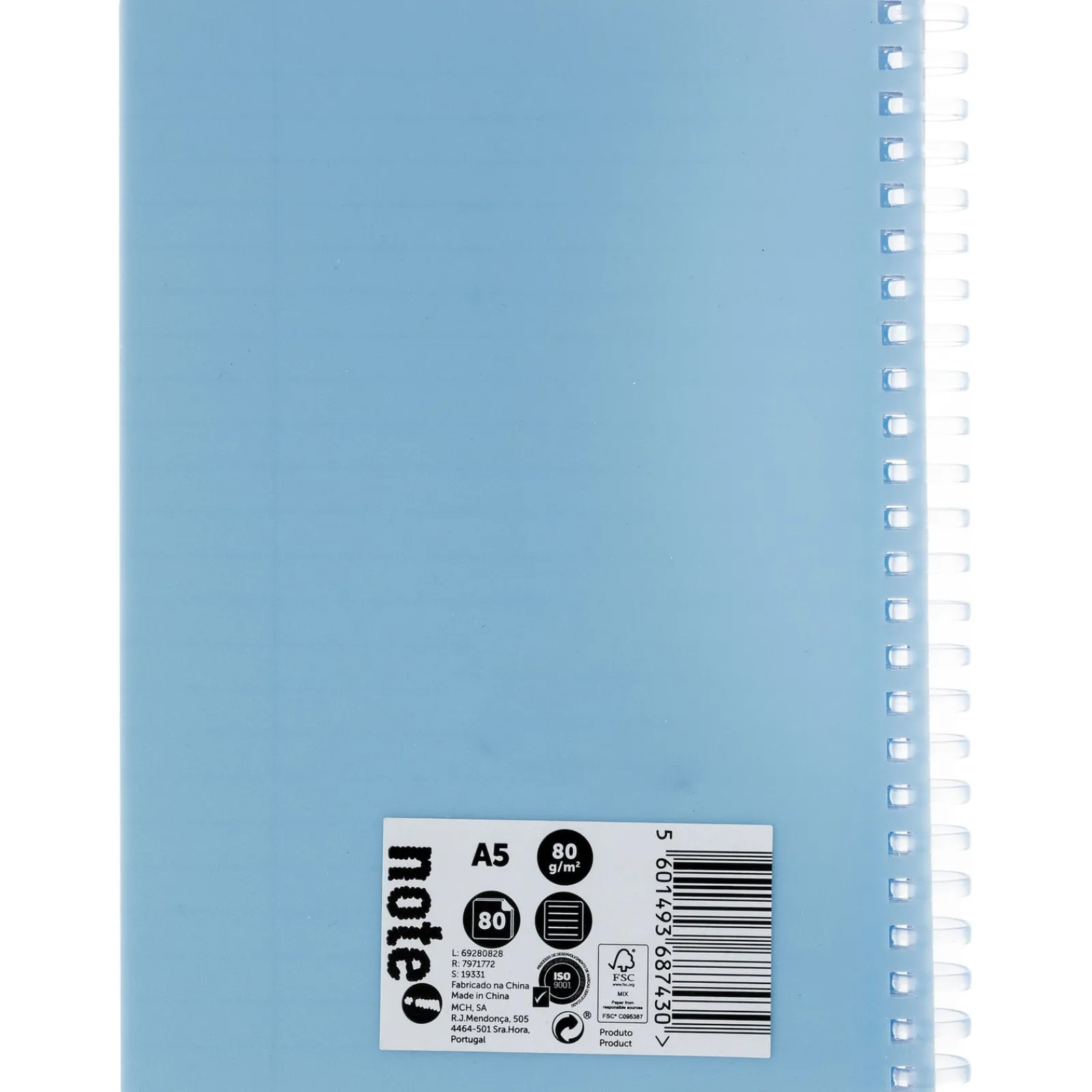 Note! Caderno Espiral Soft A5 (Artigo Sortido)