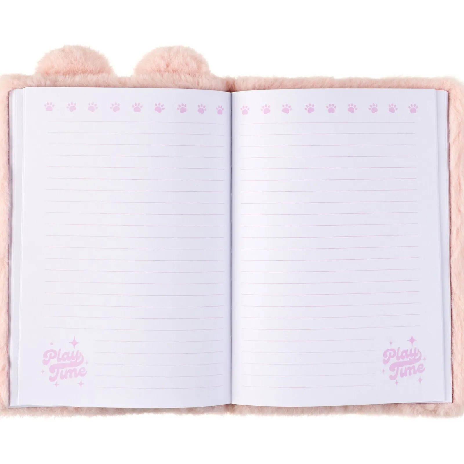 Outras Marcas Caderno Gift A5 80 Folhas Peluche Gata Amarela