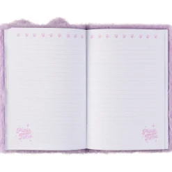 Outlet Outras Marcas Caderno Gift A5 80 Folhas Peluche Gata Lilas