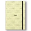 Hot Note! Caderno Gift A5 com elástico 96 folhas Liso Pastel Pintas