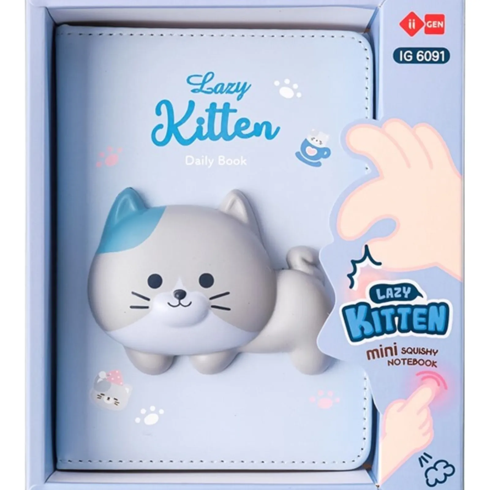 Hot Iigen Caderno Gift A6 Squishy Lazy Kitten