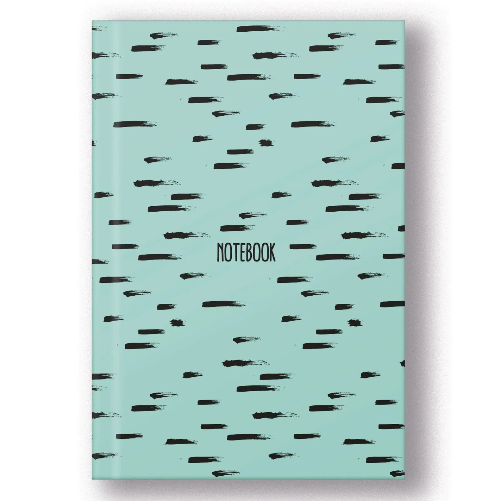 Note! Caderno Gift A5 Whitebook 96 folhas Liso Verde Pastel