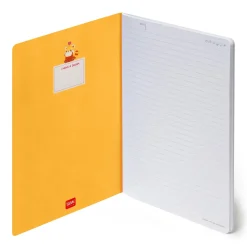 Legami Caderno Grande Pautado - Red Panda