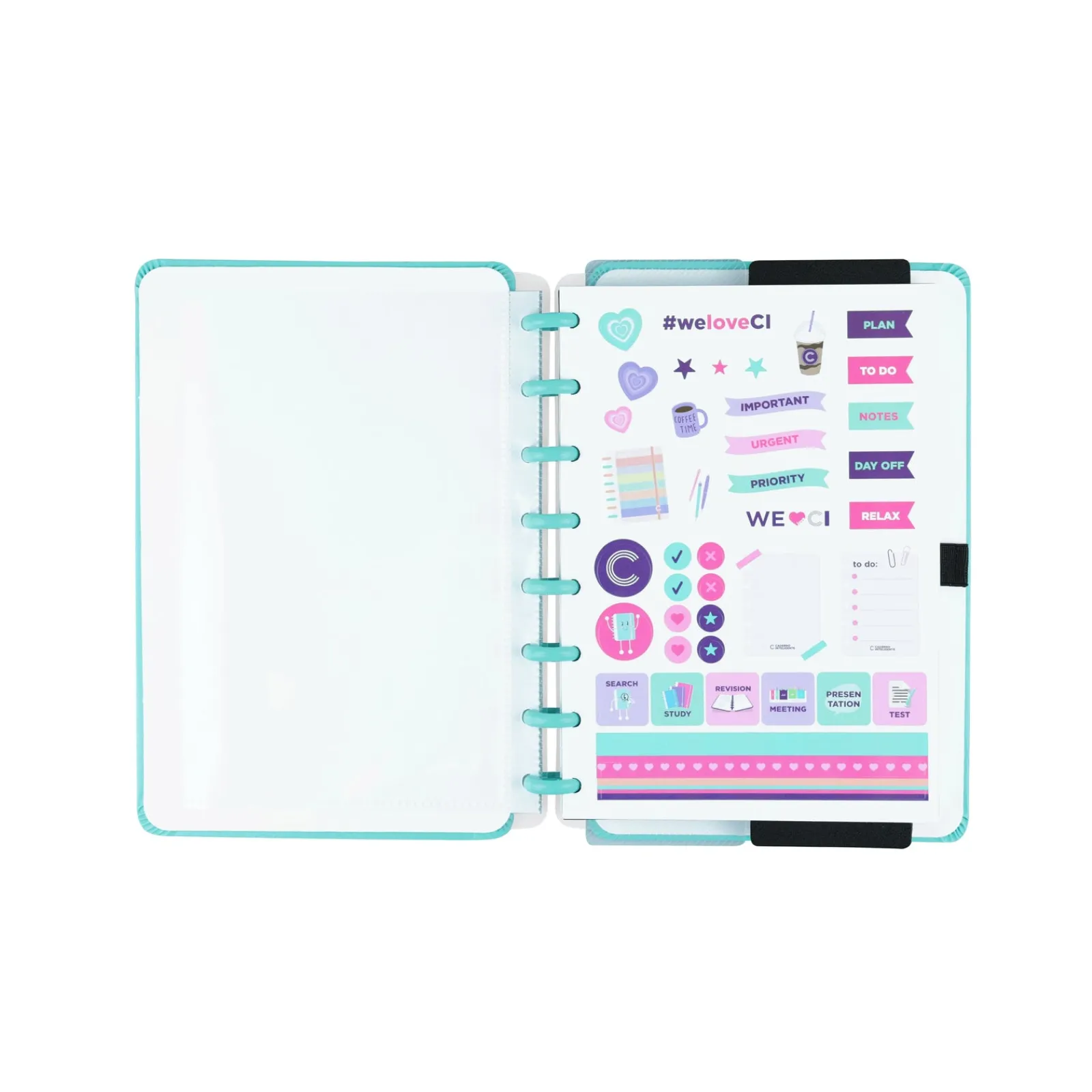 Caderno Inteligente A5 All Aquamarine