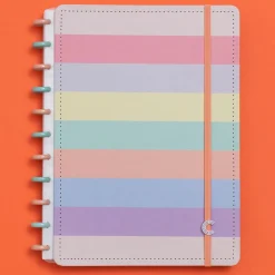 Caderno Inteligente A4 Arco-Íris Pastel