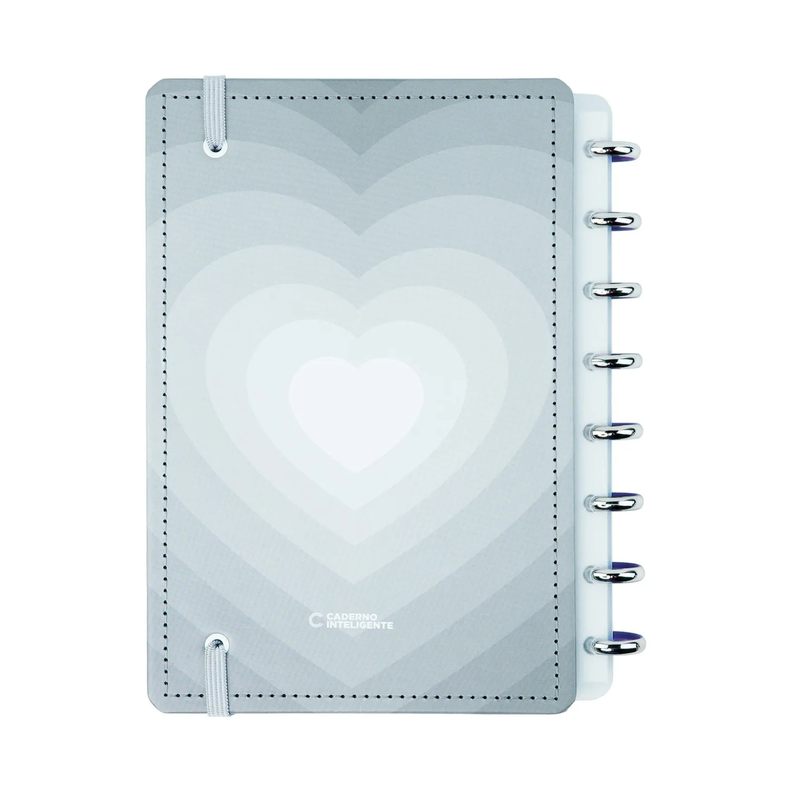 Caderno Inteligente A5 Cinza Love