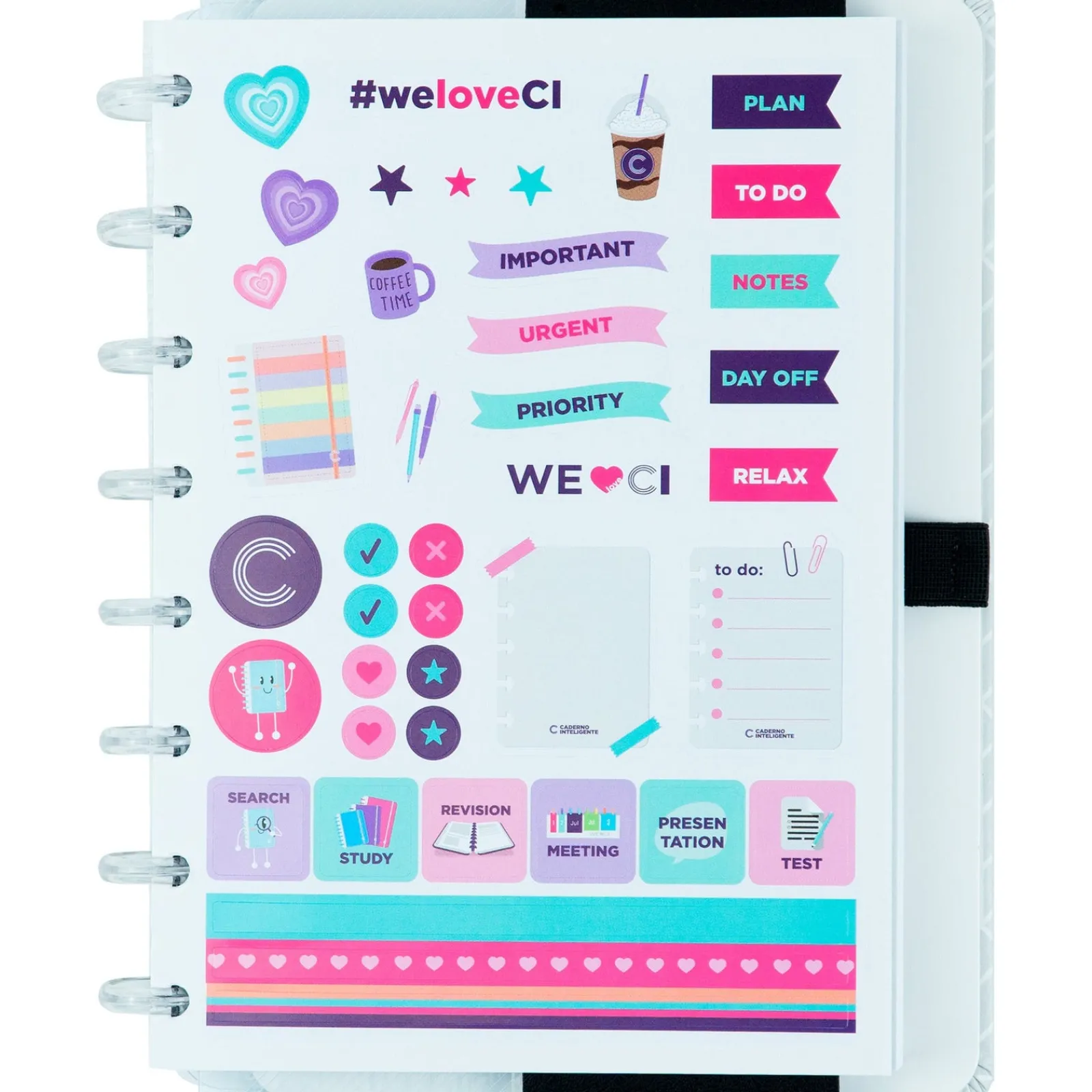 Caderno Inteligente A5 Ice Grey Ci