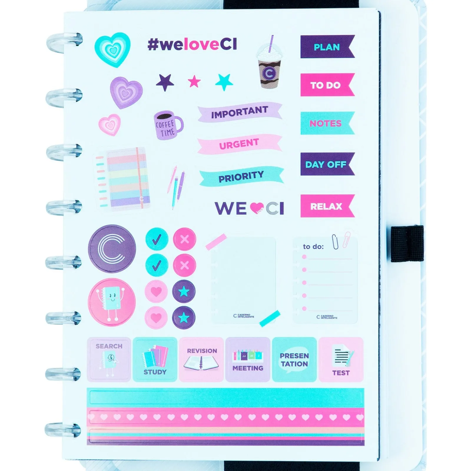 Discount Caderno Inteligente A5 Ice Blue Ci