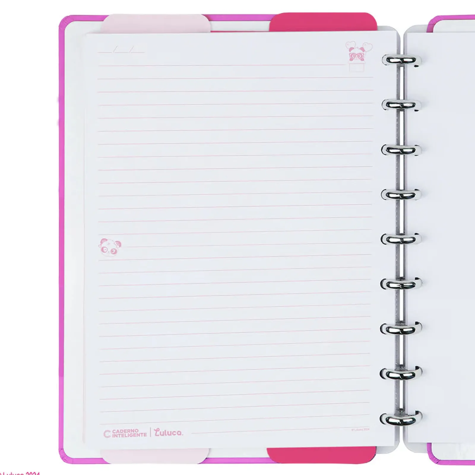 Caderno Inteligente A5 Pandalu Glow by Luluca