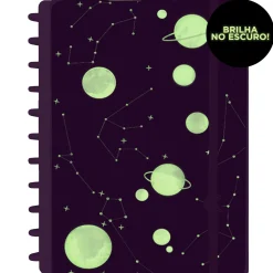 Hot Caderno Inteligente A4 Purple Galaxy Gocase