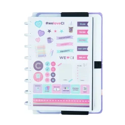 Sale Caderno Inteligente A5 Purple Galaxy Gocase