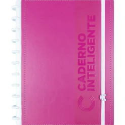 Caderno Inteligente Grande Premier Rosa CI