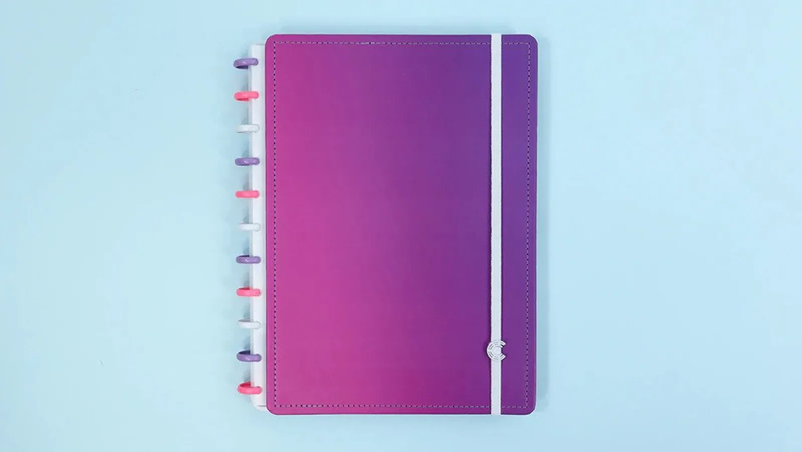 Caderno Inteligente Grande Ultraviolet By Yasmin Galvão