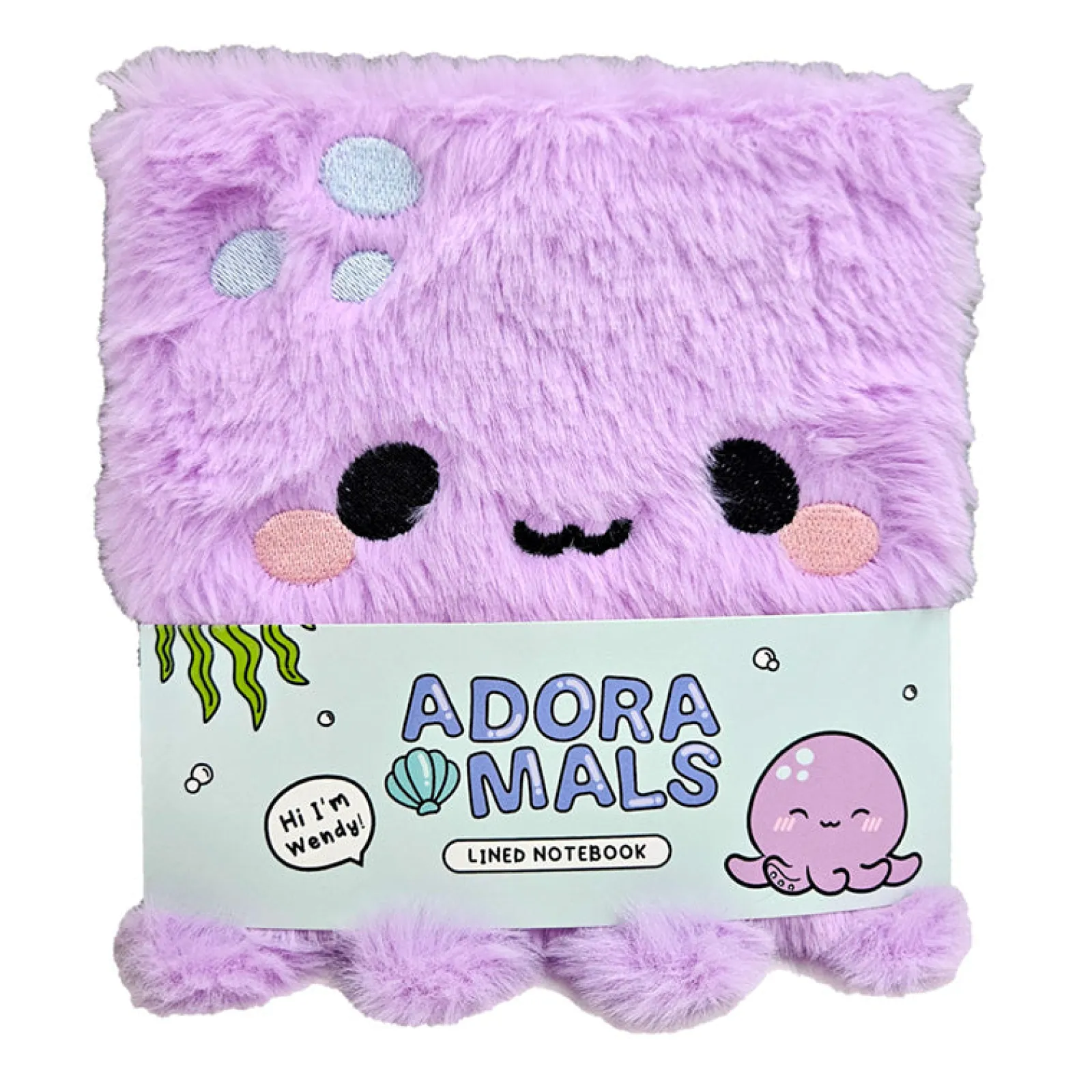 Online Puckator Caderno Peluche - Polvo