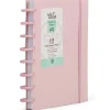 Talia Caderno Smart A5 com Elástico 100 Folhas Rosa Pastel