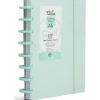 Online Talia Caderno Smart A5 com Elástico 100 Folhas Verde Pastel
