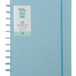Sale Talia Caderno Smart A4 com Elástico 100 Folhas Artic Ice