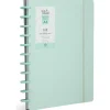 Hot Talia Caderno Smart A4 com Elástico 100 Folhas Verde Pastel