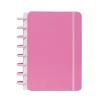 Talia Caderno Smart A5 Pautado 80 Folhas com Elástico e Suporte Esferográfica Rosa