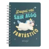 Mr. Wonderful Caderno Unicórnio Daqui Vai Sair Algo