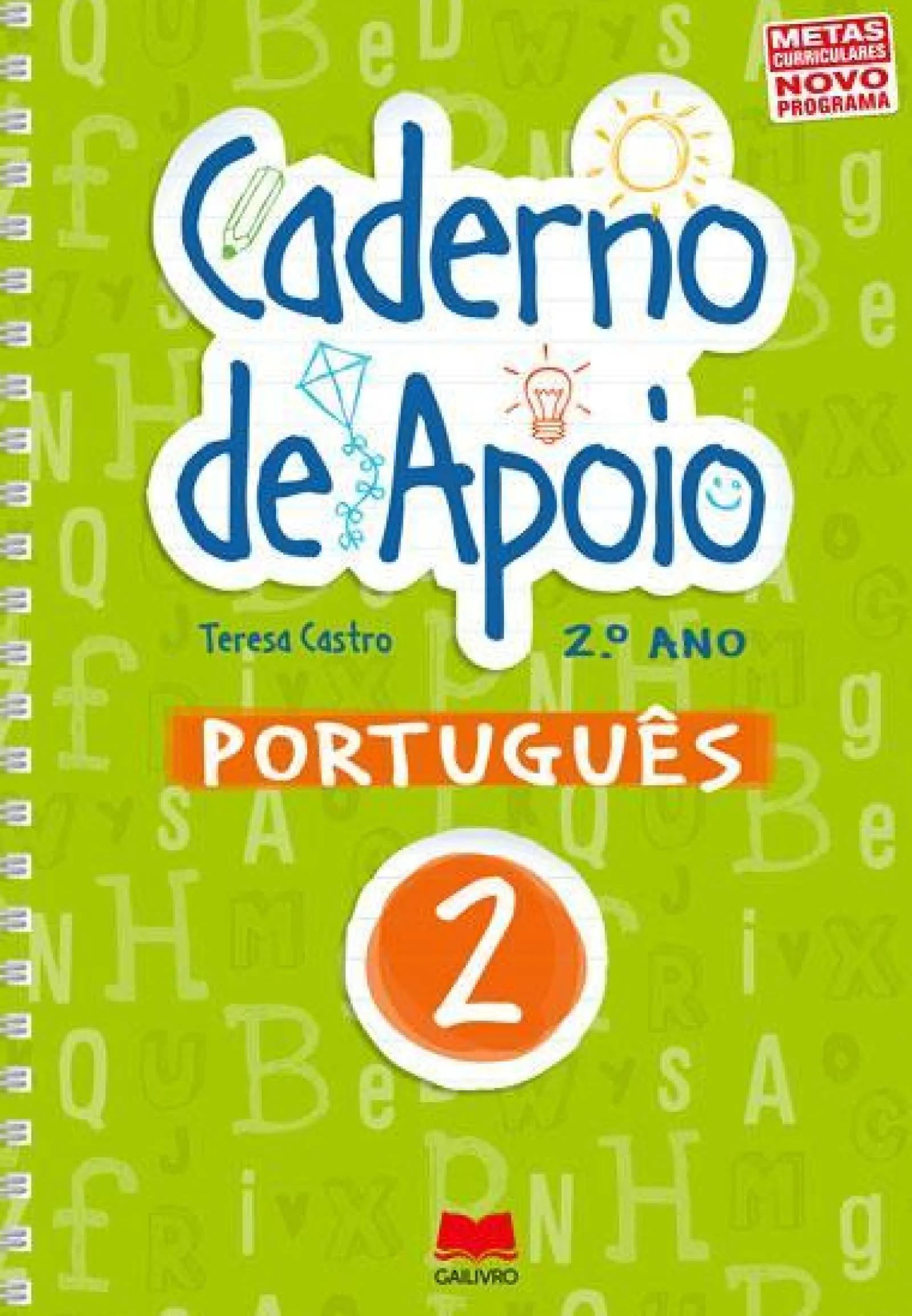 Outlet Gailivro Cadernos de Apoio de Português 2.º Ano de Teresa Castro