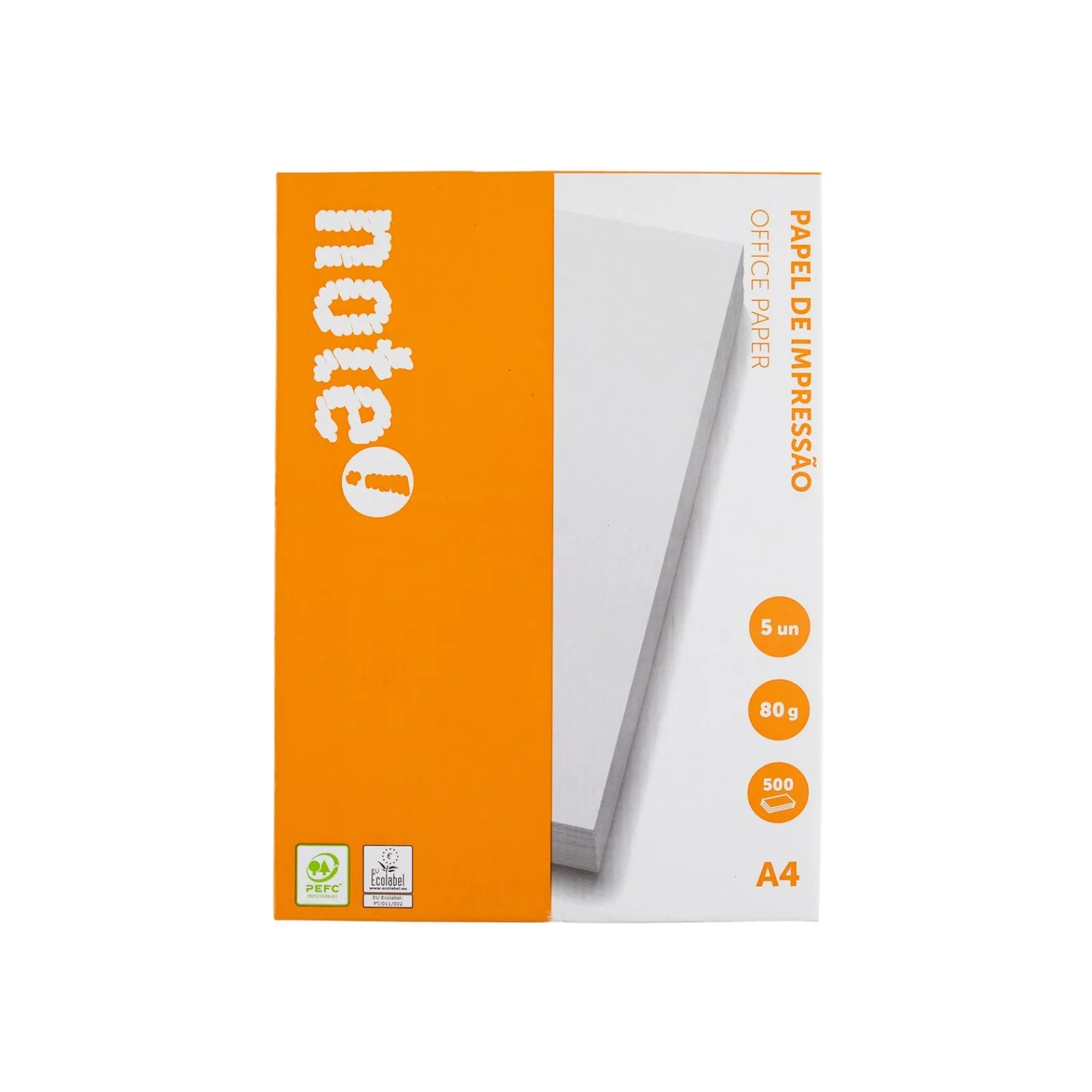 Note! Caixa de 5 Resmas de Papel de Impressão A4
