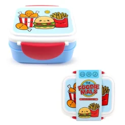 Discount Puckator Caixa Lanche com Talheres - Foodiemals