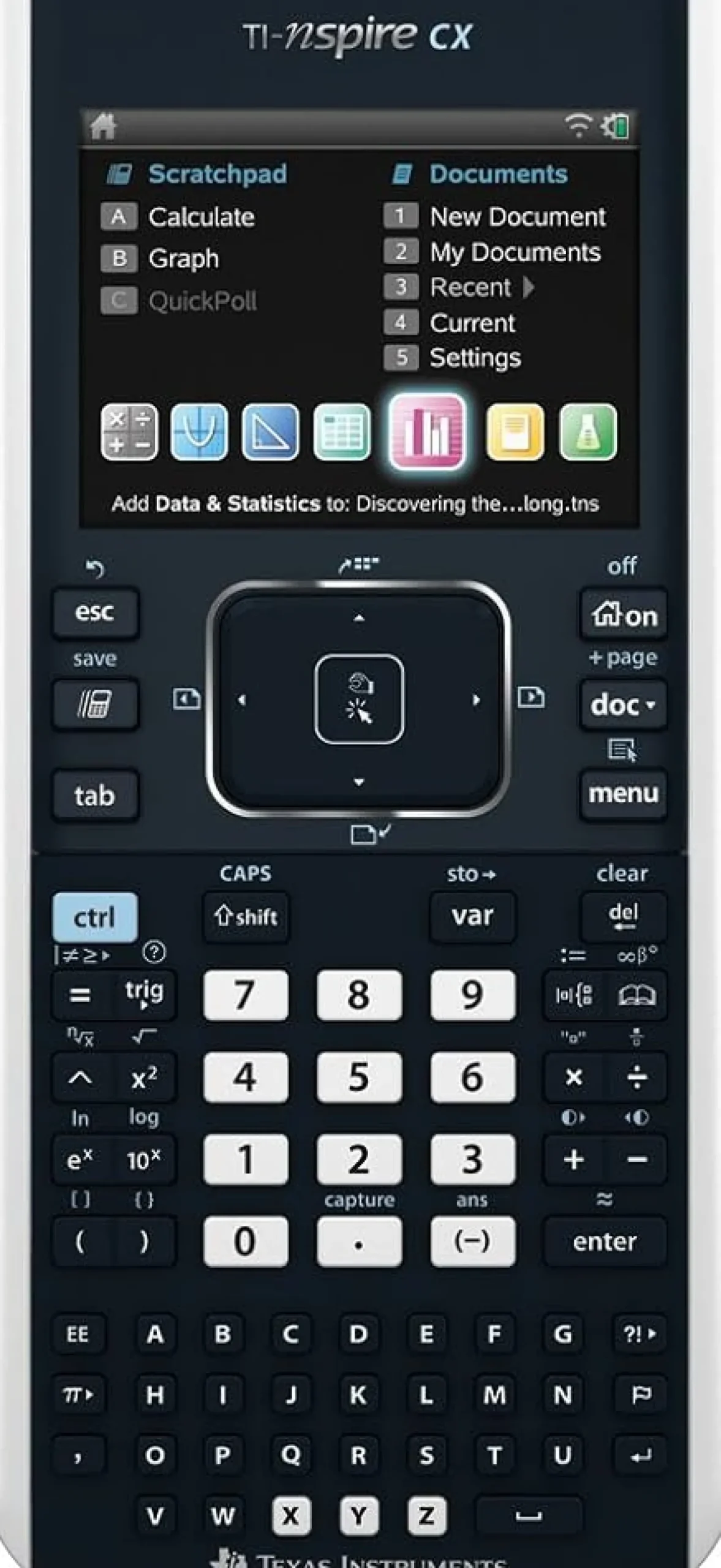 Texas Calculadora Recondicionada Ti Nspire Cx