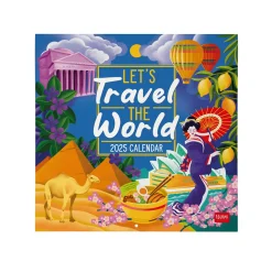 Clearance Legami Calendário 2025 30X29 - Let'S Travel