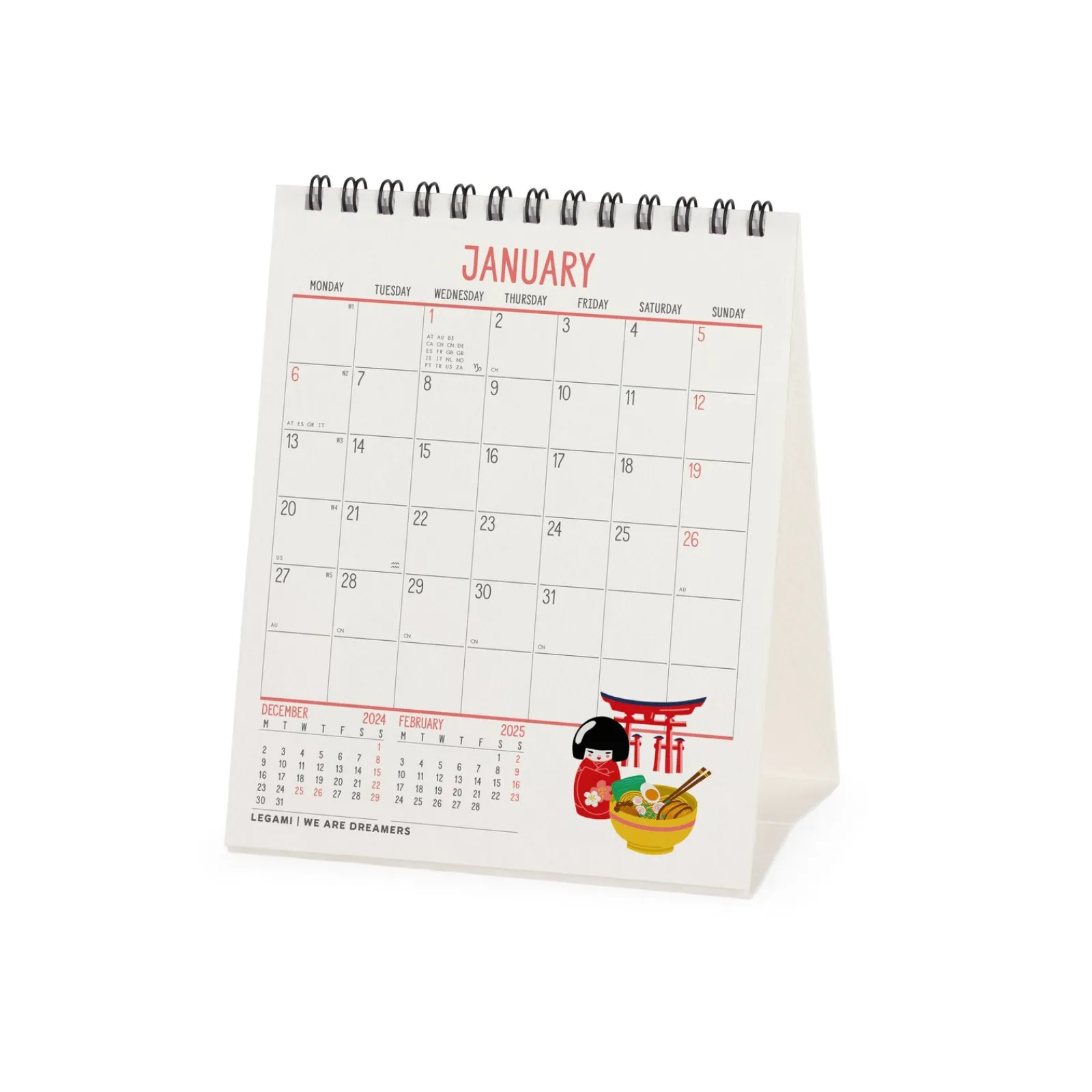 Legami Calendário Secret 2025 - Let'S Travel